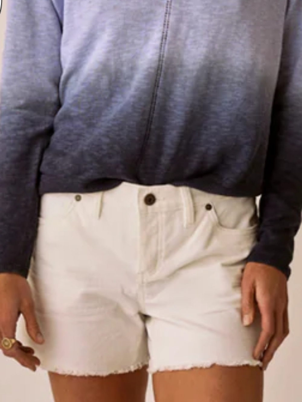 Carve Organic Cotton Oahu Shorts Off White - Picture 2 of 7